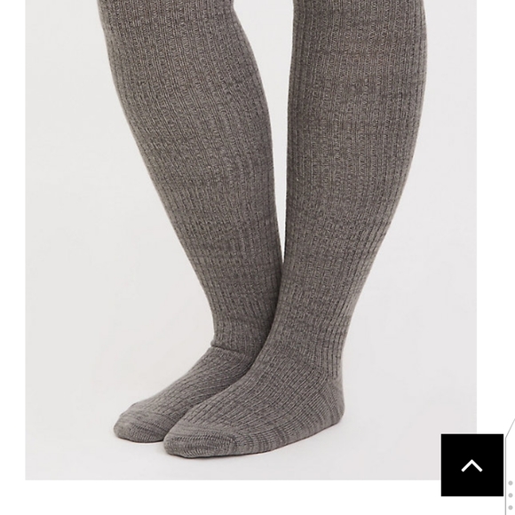 🆕GREY/BLACK OVER-THE-KNEE SOCK PACK - PACK OF 2 - Picture 4 of 5